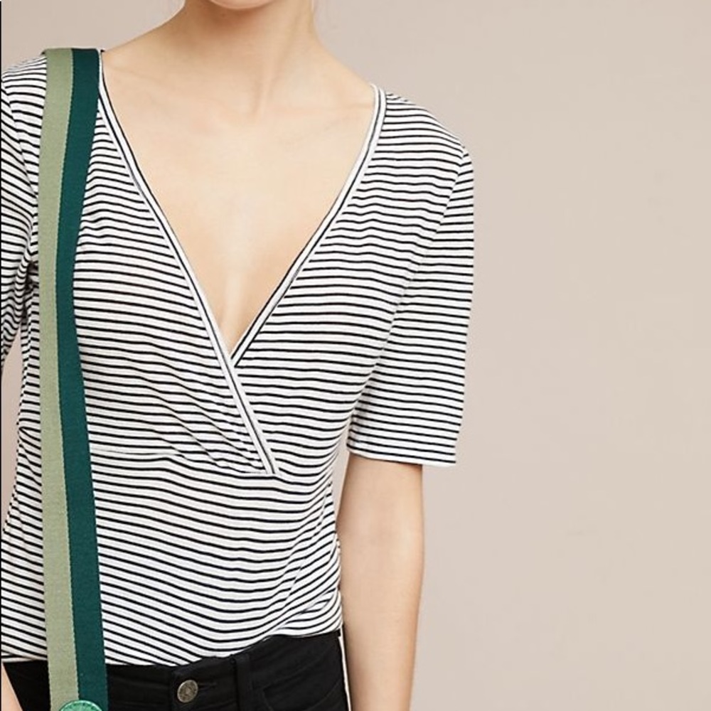 NEW Anthro t.la Striped Top